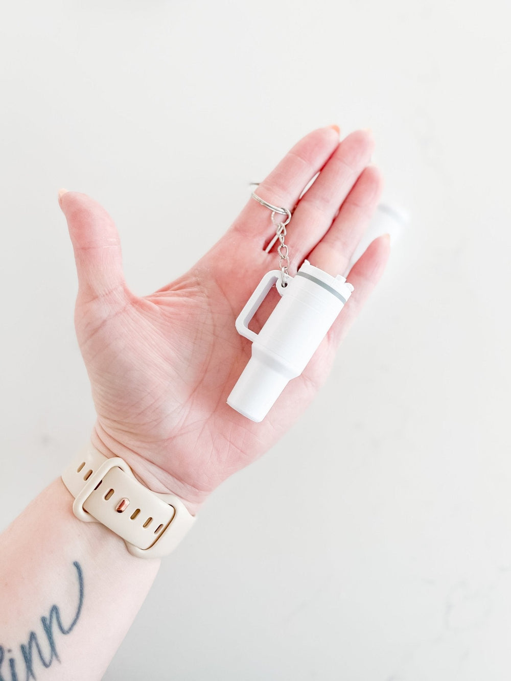 Stanley Tumbler-inspireret nøglering