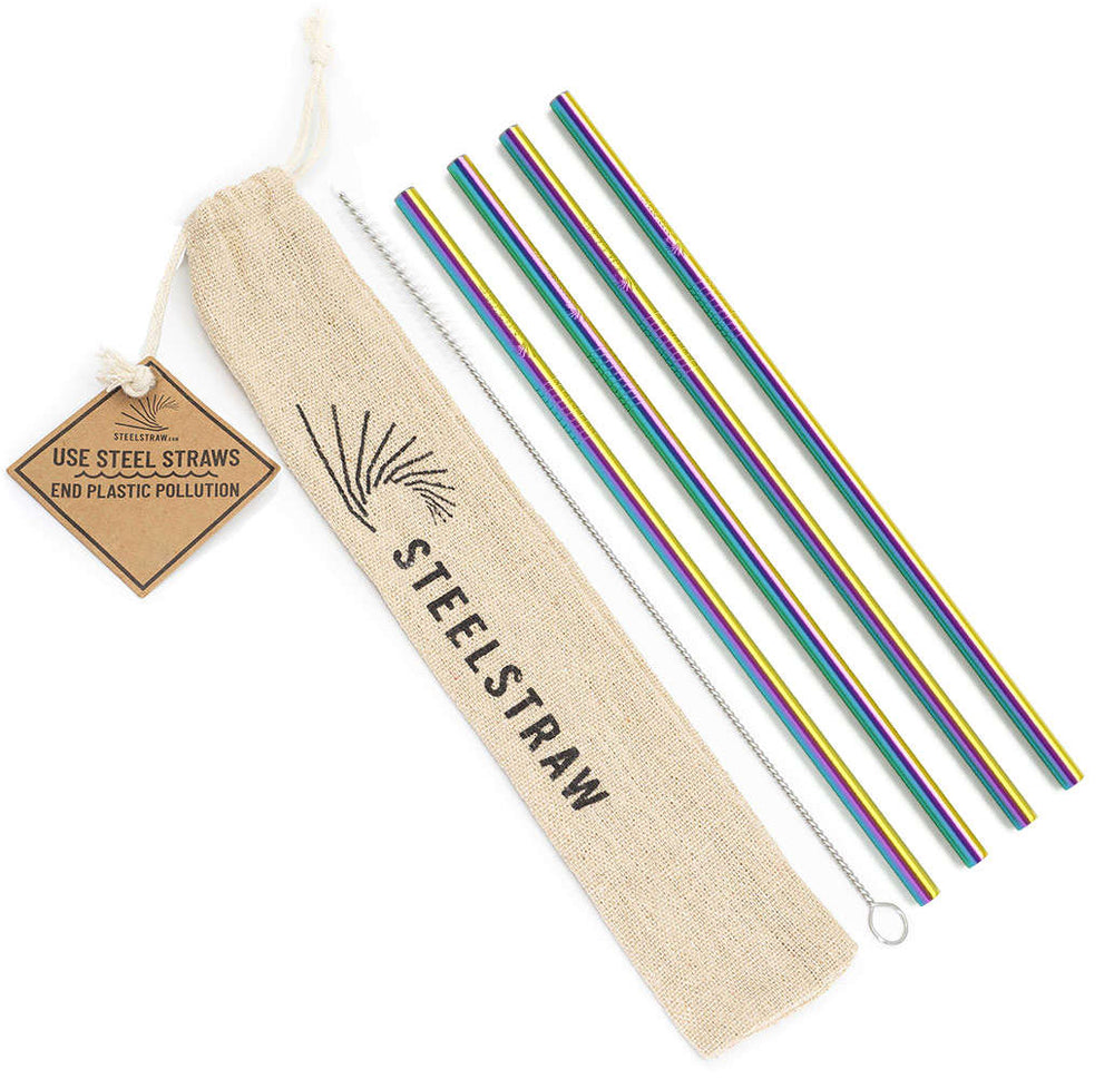 Straight Reusable Straw Gift Sets