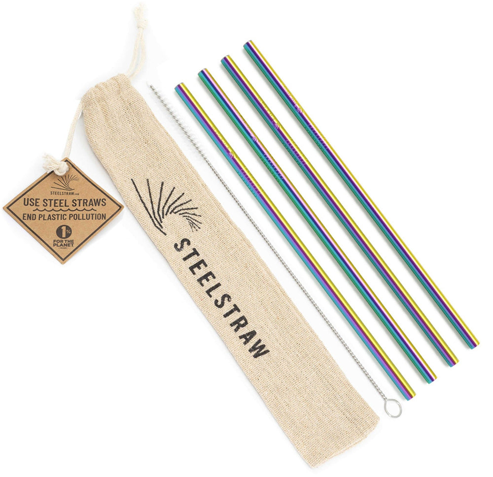 Straight Reusable Straw Gift Sets