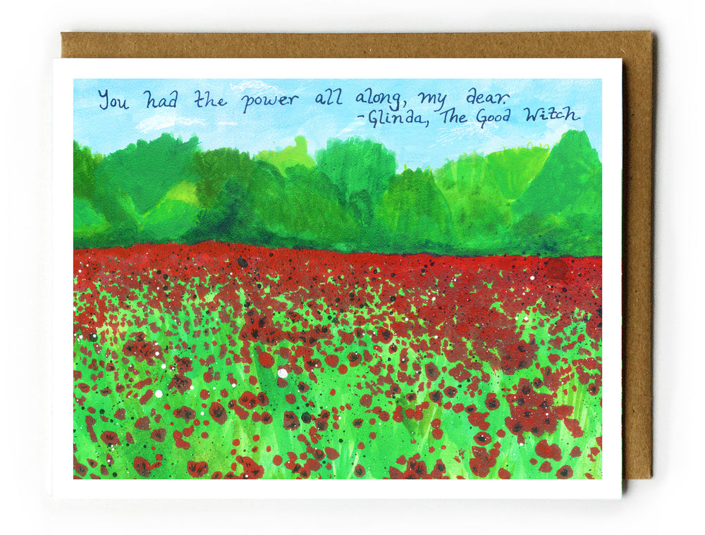 Troldmanden fra Oz - Blankt kort