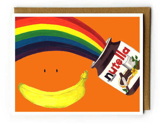 Happy Nutella Day! - Blank Card