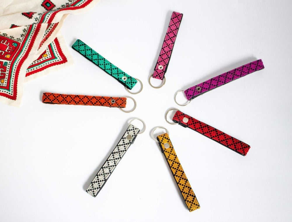 Lina Nøglering - Blågrøn