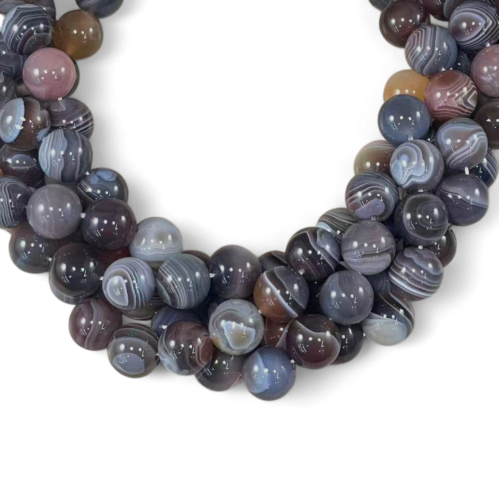 Botswana Agate A Grade Round 12mm-0